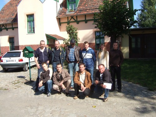 Gründungsmitglieder am 13.09.2008 in Straupitz